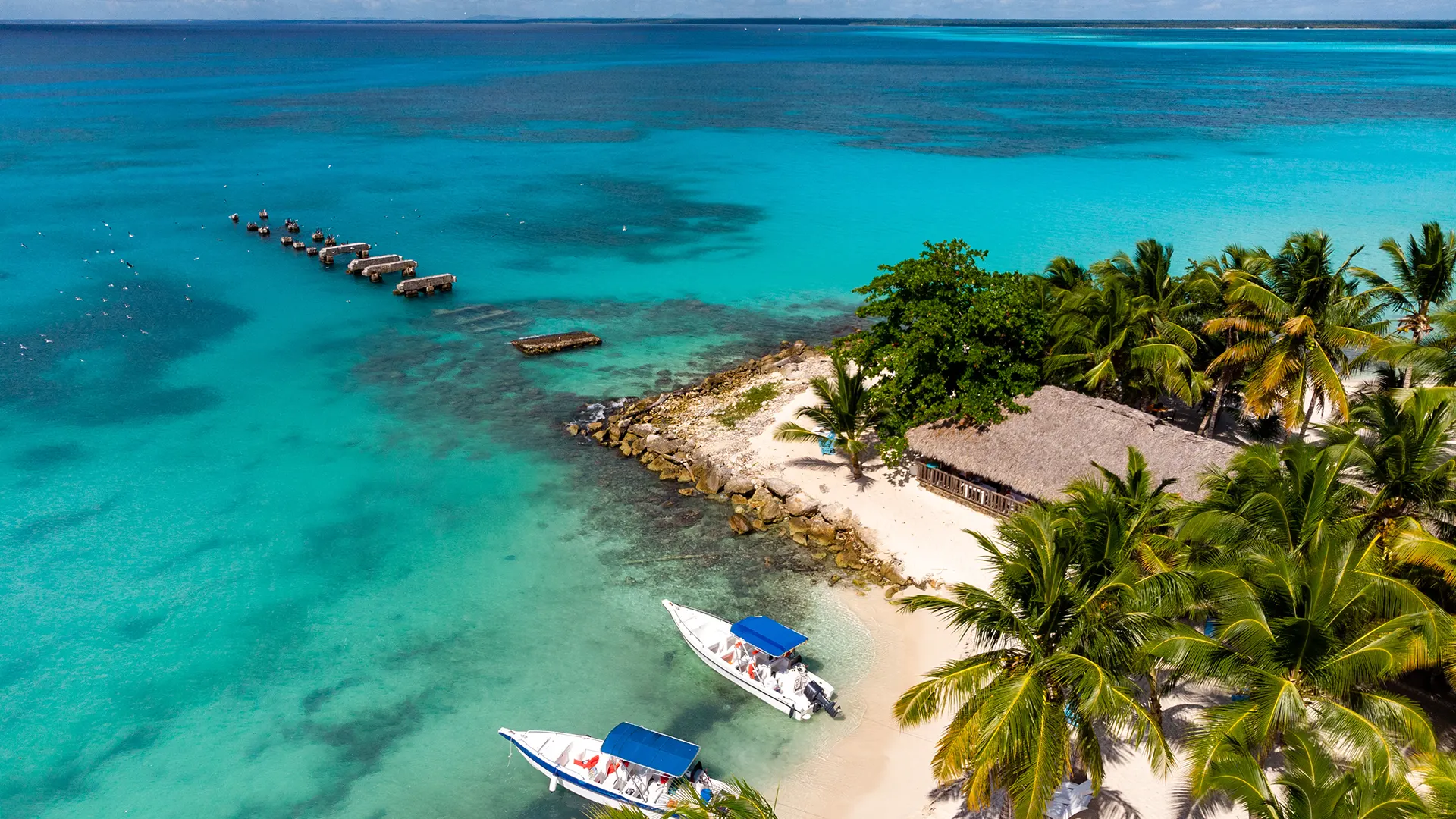 Barcos en Punta Cana República Dominicana